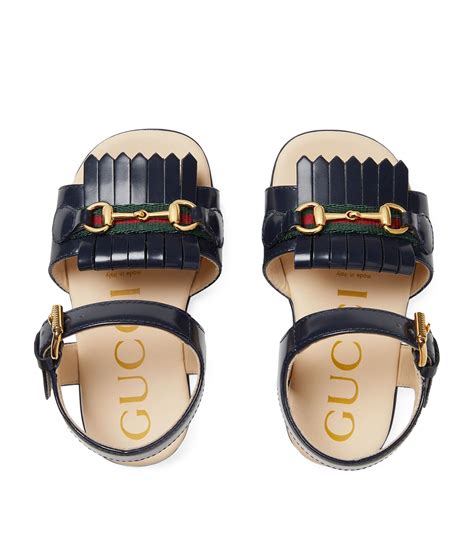 gucci kids sandals girls|children's gucci swimwear.